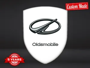 Oldsmobile Pegatina Relieve Auto Resistente Premium Minimalista